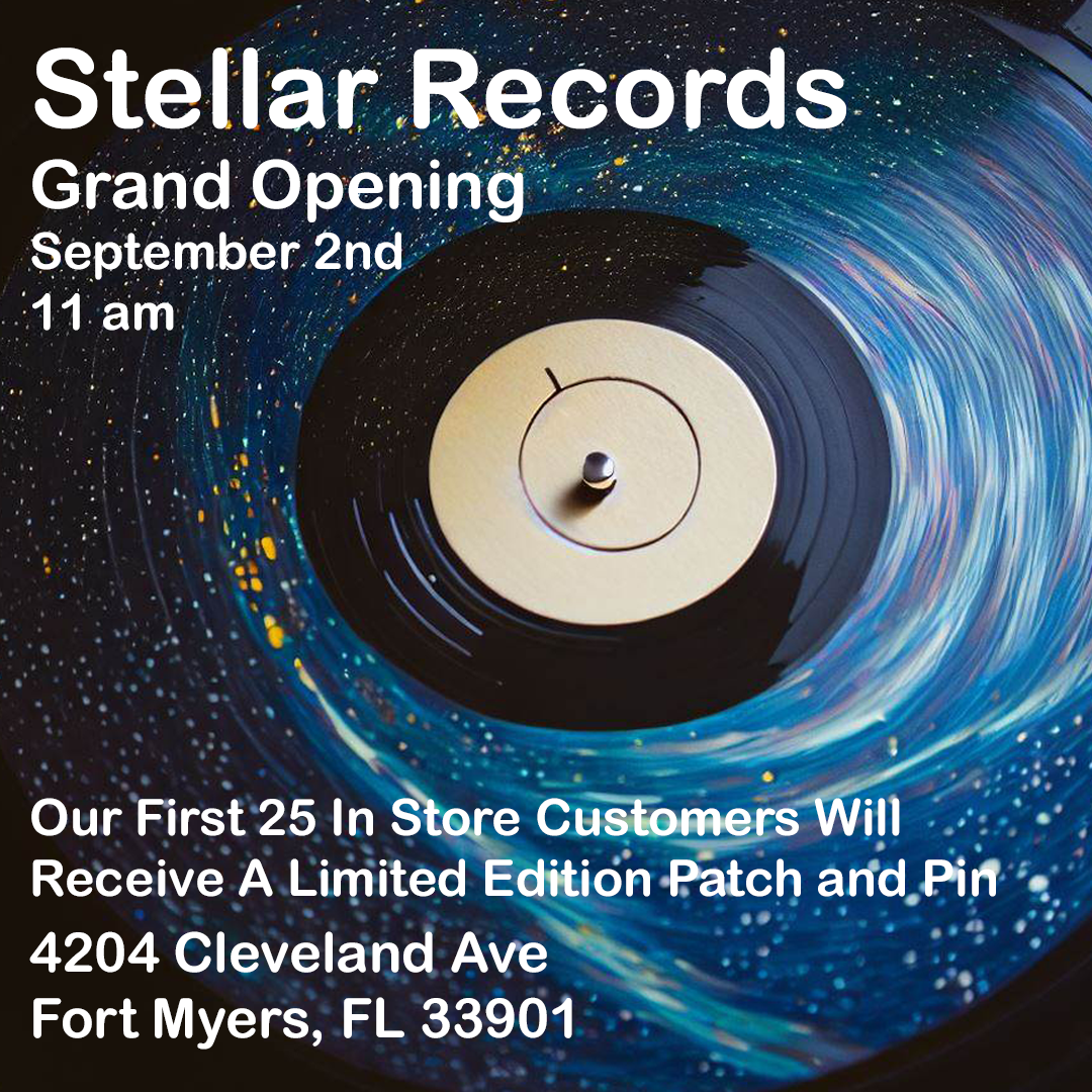 FOR IMMEDIATE RELEASE: Exciting New Destination for Music Enthusiasts: Grand Opening of "Stellar Records" Vinyl Record Store