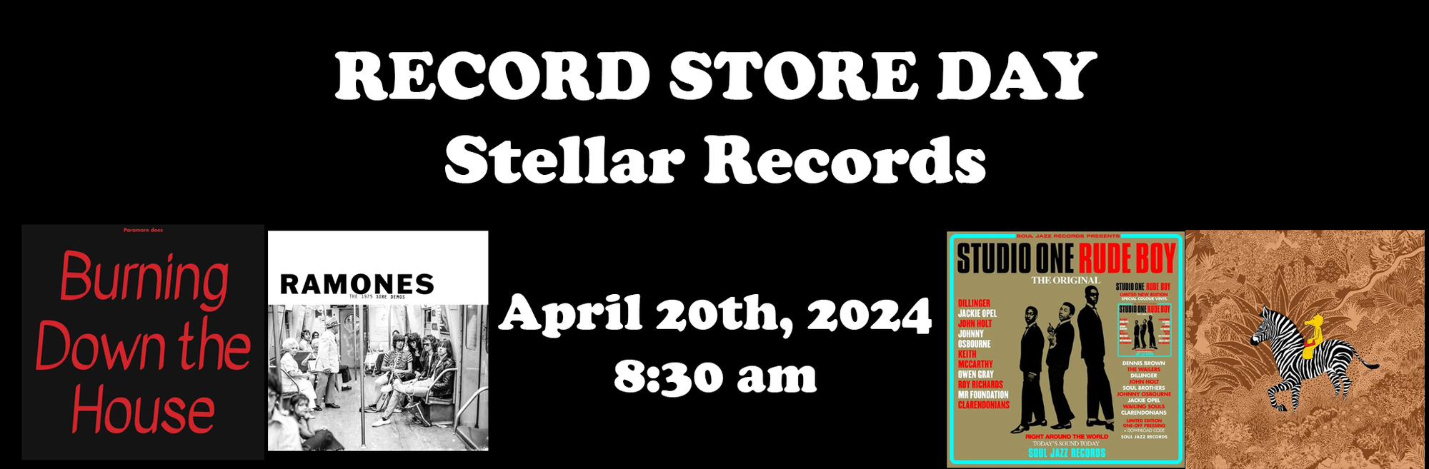 Record Store Day is One Month Away!