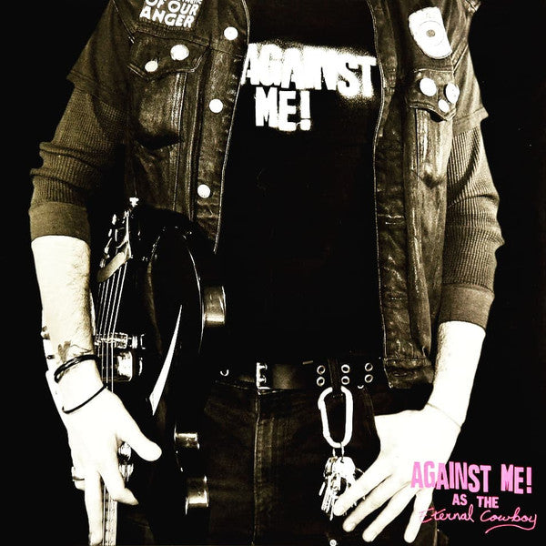 Against Me! - As The Eternal Cowboy LP 12" - White & Blue Marbling