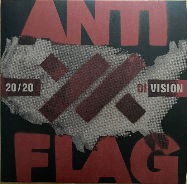 Anti-Flag- 20/20 Division LP 12" - Red Translucent