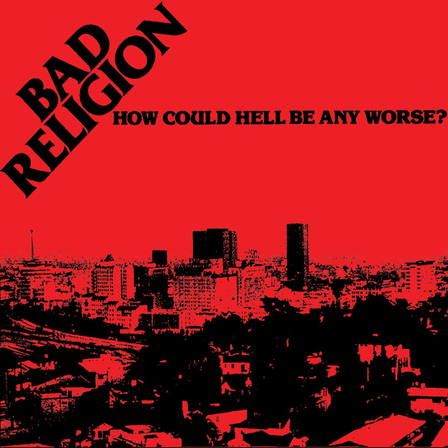 Bad Religion - How Could Hell Be Any Worse 12" - Clear and Black Transparent