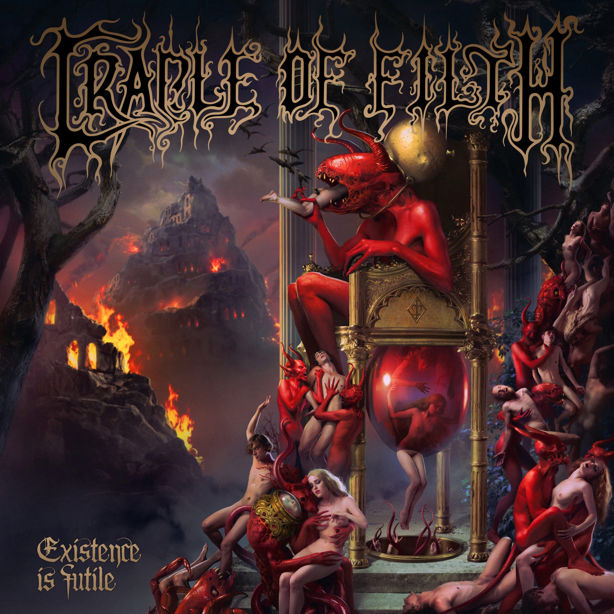 Cradle Of Filth – Existence Is Futile - Purple