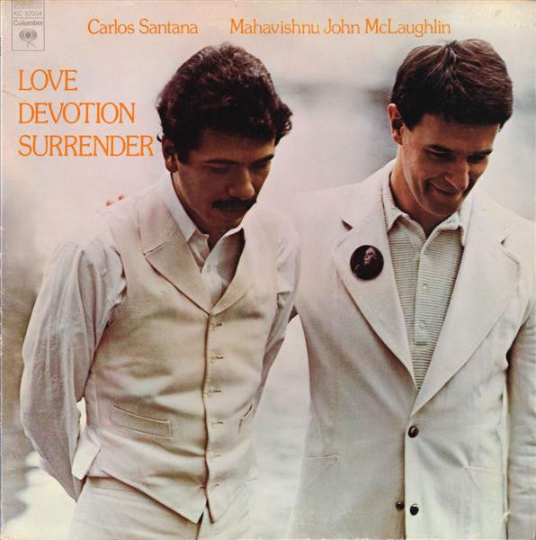 Carlos Santana - Love Devotion Surrender - Used - LP - Stereo - 33 ⅓ RPM - 1973 Reissue VG/VG