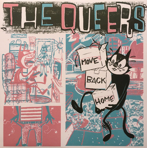 The Queers - Move Back Home - Used - LP - Stereo - 33 ⅓ RPM Reissue VG+/VG+