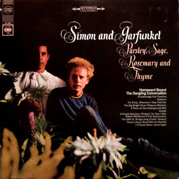 Simon & Garfunkel - Parsley, Sage, Rosemary And Thyme - Used - LP - Stereo - 33 ⅓ RPM - 1967 Reissue VG/G+