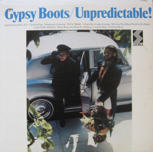 Gypsy Boots And The Nature Boys - Unpredictable! - Used - LP - Mono - 33 ⅓ RPM - 1968 Reissue VG/VG