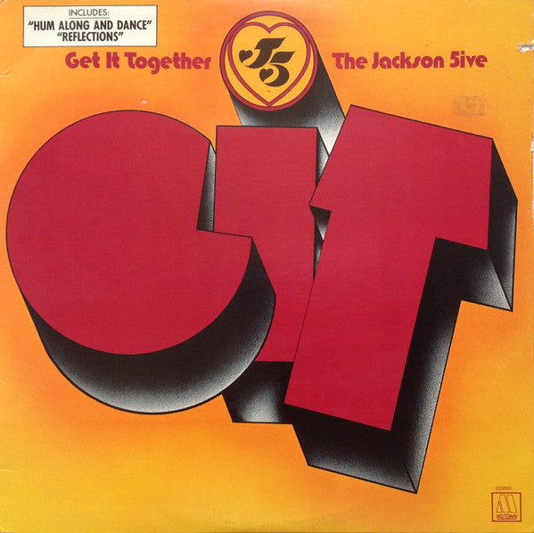 The Jackson 5 - Get It Together - Used - LP - Stereo - 33 ⅓ RPM - 1984 Reissue VG+/VG+