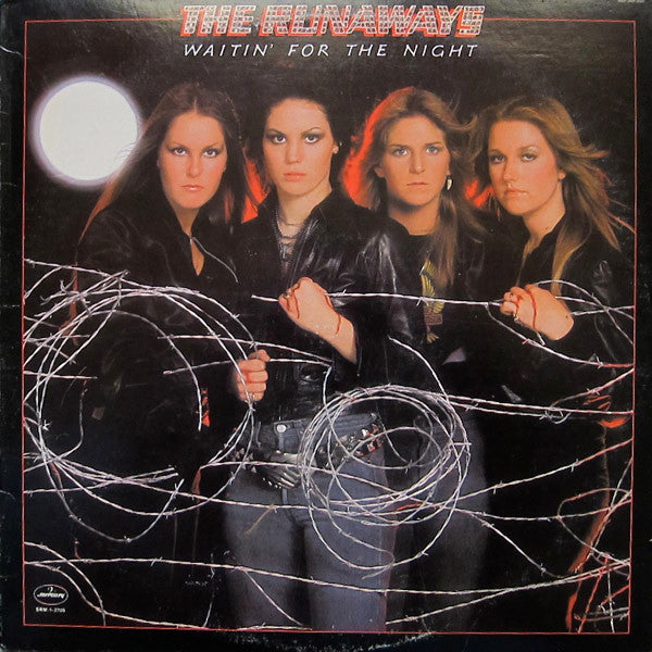 The Runaways - Waitin' For The Night - Used - LP - Stereo - 33 ⅓ RPM - 1977 Reissue VG/G+
