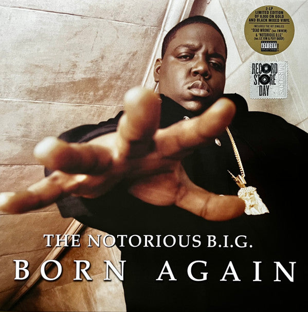 The Notorious B.I.G.* – Born Again 2xLP 12" - Gold and Black Marble