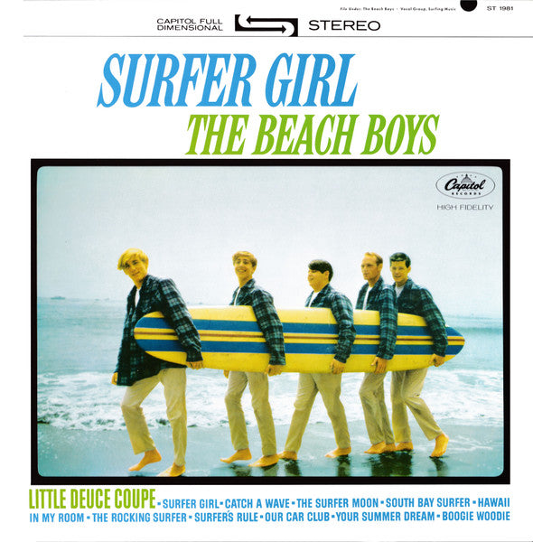 The Beach Boys - Surfer Girl - Reissue
