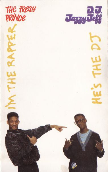 DJ Jazzy Jeff & The Fresh Prince - He's The DJ, I'm The Rapper - Used Cassette 1988 VG/VG