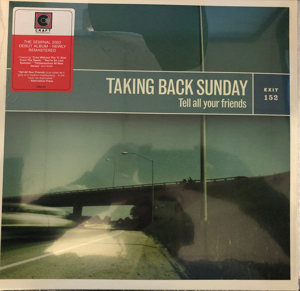 Taking Back Sunday - Tell All Your Friends - 2019 LP Reissue
