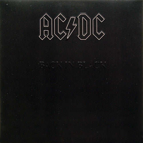 AC/DC – Back In Black - Reissue