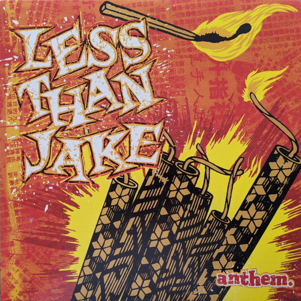 Less Than Jake - Anthem LP 12" - Fire Orange