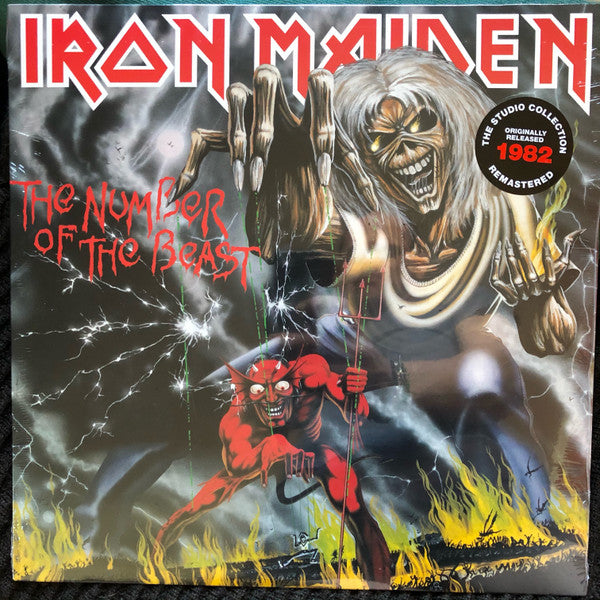 Iron Maiden - The Number Of The Beast LP 12" - Reissue