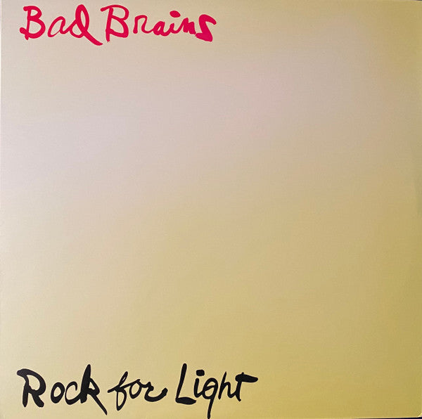 Bad Brains - Rock For Light - Reissue