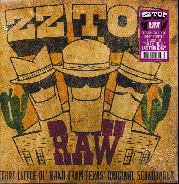 ZZ Top - Raw ('That Little Ol' Band From Texas' Original Soundtrack) - Reissue