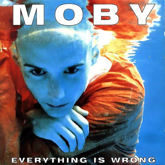 Moby - Everything Is Wrong 12" - Blue