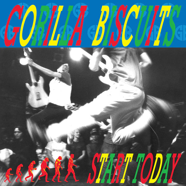 Gorilla Biscuits - Start Today - Reissue - Green Translucent