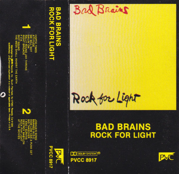 Bad Brains - Rock For Light - Used 1983