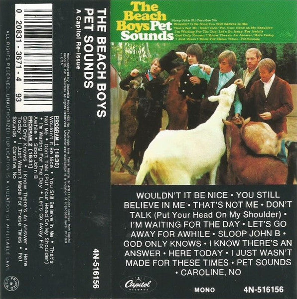 The Beach Boys - Pet Sounds - Used VG+/VG+