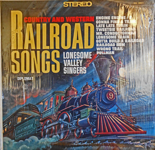 The Lonesome Valley Singers - Railroad Songs - Used 1966 VG+/VG+