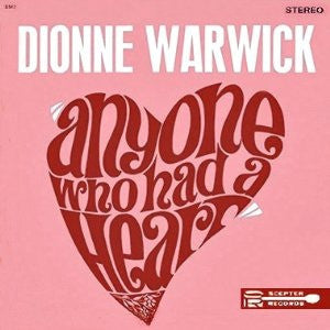 Dionne Warwick - Anyone Who Had A Heart - Reissue Used 1966 Australian Import - VG+/VG