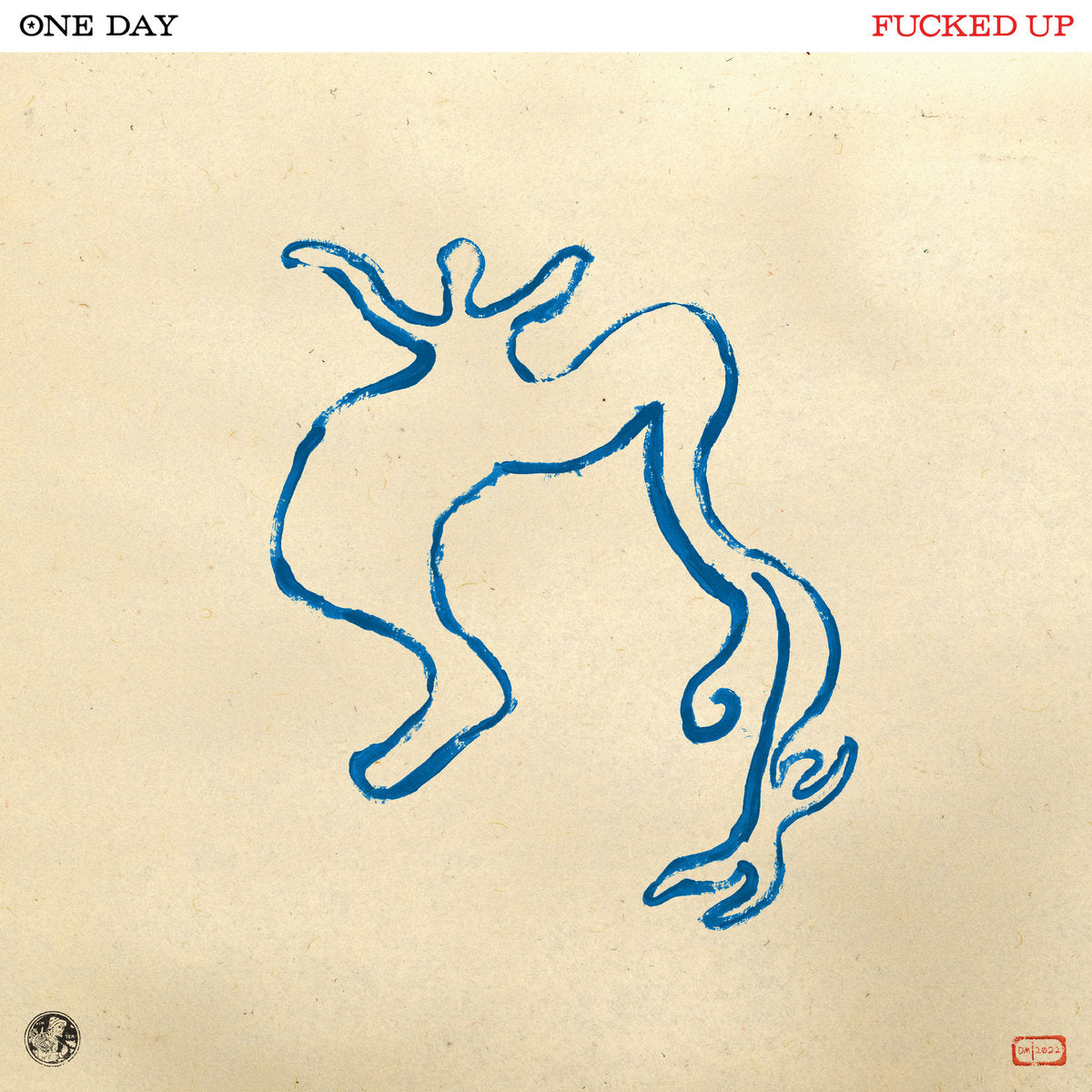 Fucked Up - One Day LP 12" - Blue Jay in Milky Clear