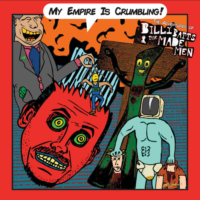Billy Batts And The Made Men - My Empire Is Crumbling LP 12"