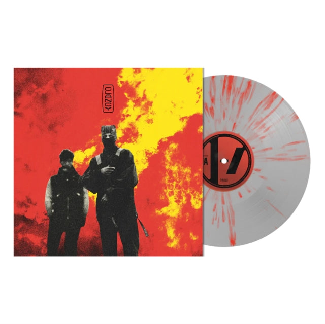 Twenty One Pilots - Clancy - 2024 LP - Clear with Opaque Red Splatter