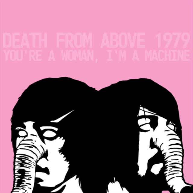 Death From Above 1979 - You're A Woman, I'm A Machine - 2025 LP Reissue - Pink and Silver Splatter