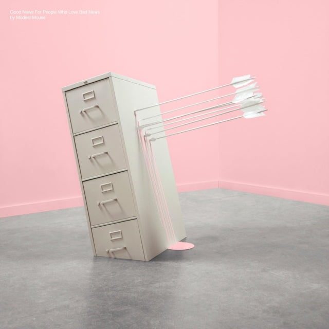 Modest Mouse - Good News For People Who Like Bad News -2025 2LP Deluxe Edition - Pink and Green