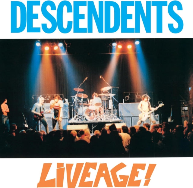 Descendents - Liveage! - 2026 LP Reissue - Transparent Orange