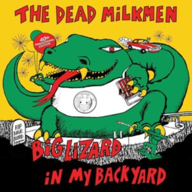 The Dead Milkmen - Big Lizard In My Backyard - 2026 LP Reissue - Bitchin' Camaro Red