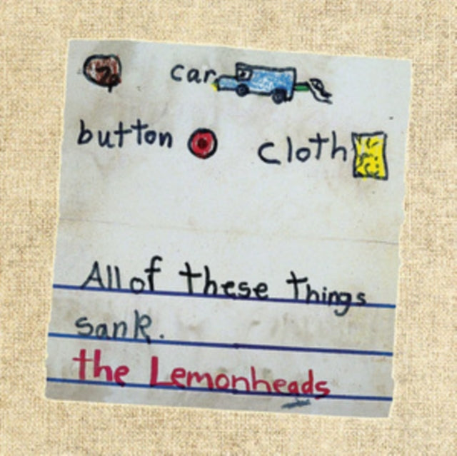 The Lemonheads - Car Button Cloth - 30th Anniversary Reissue