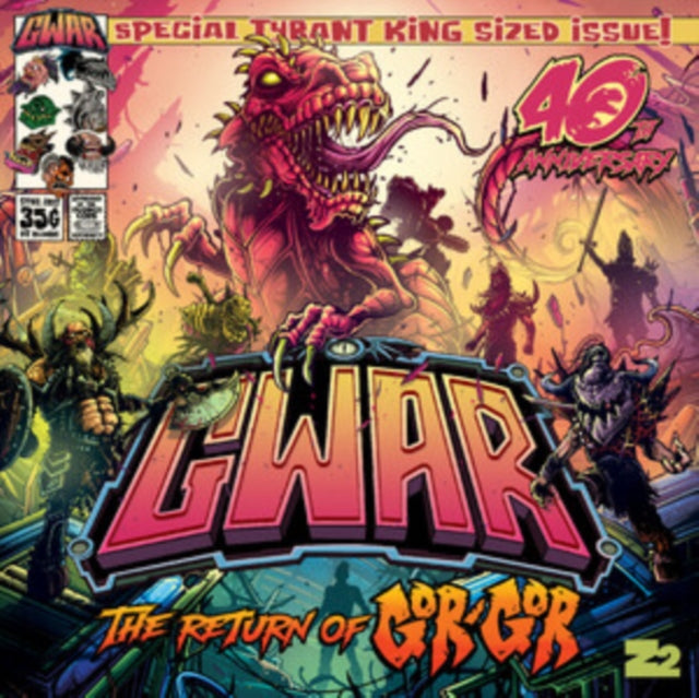 GWAR - Return of Gor Gor - Semi-Translucent Purple - 2025 LP