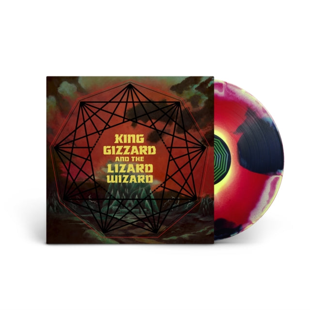 King Gizzard And The Lizard Wizard ‎– Nonagon Infinity - Reissue - Red Neon/Yellow Neon/Black Mix