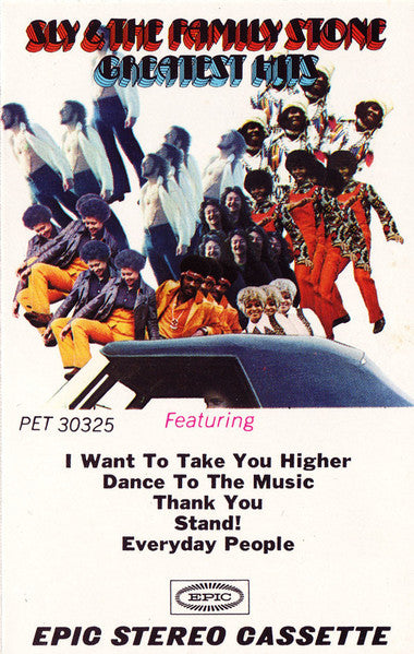 Sly & The Family Stone - Greatest Hits - Used Cassette 19XX VG/VG