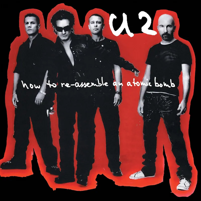 U2 - How to Assemble an Atomic Bomb - RSD - Red & Black Marble