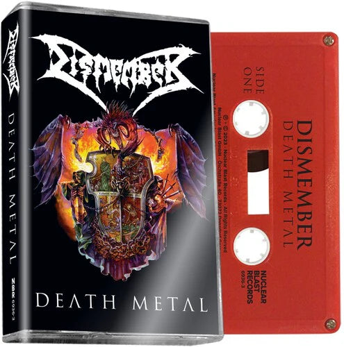 Dismember - Death Metal - 2023 Cassette Reissue - Red