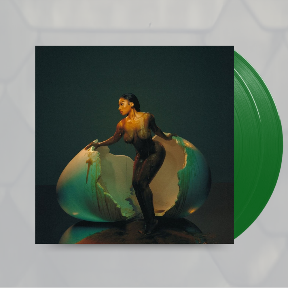 Megan Thee Stallion - Megan - Opaque Green Vinyl Stellar Records Megan Thee Stallion - Megan - Opaque Green Vinyl Stellar Records