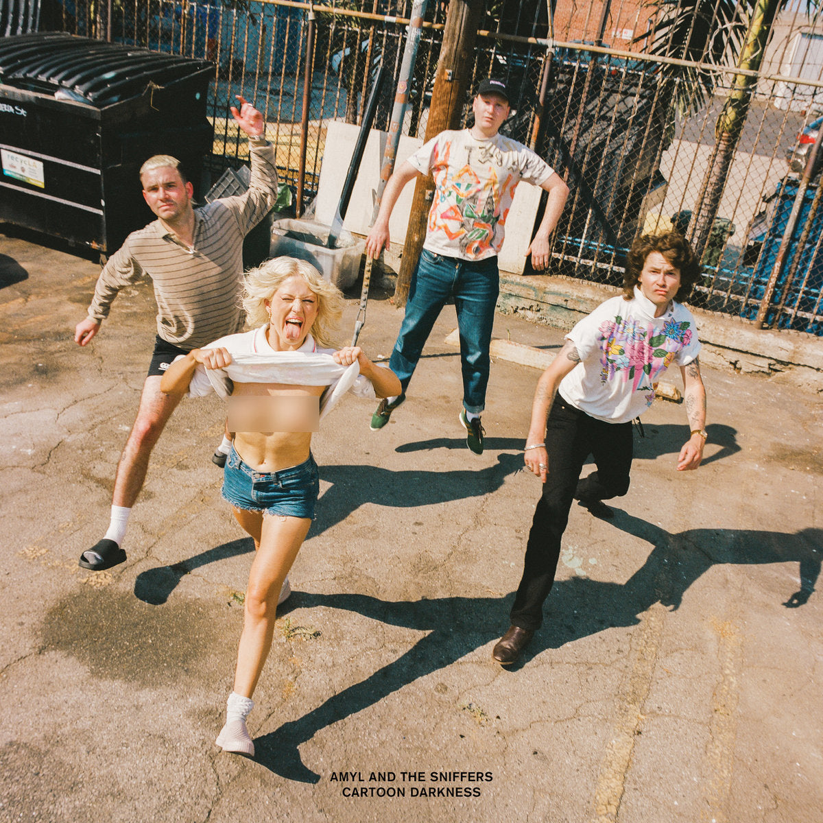 Amyl and the Sniffers - Cartoon Darkness - 2024 LP - Cartoon Black