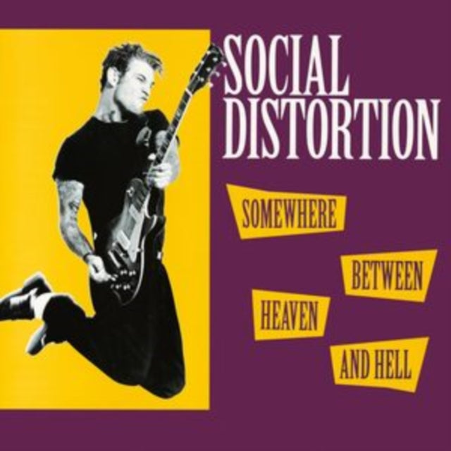 Social Distortion - Somewhere Between Heaven and Hell - 2026 LP Reissue - Yellow