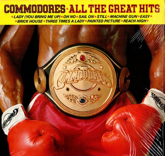 Commodores - All The Great Hits - Used LP 1982 Reissue VG+/VG