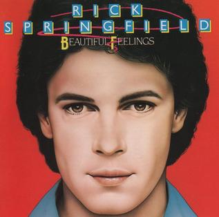 Rick Springfield - Beautiful Feelings - Used LP 1984 Reissue VG/VG