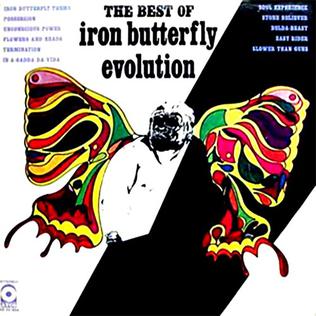 The Best Of Iron Butterfly Evolution - Iron Butterfly - Used 1971 Reissue VG/VG