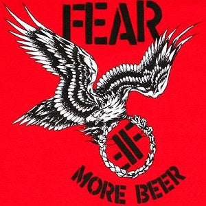 More Beer - Fear - Used 1998 Reissue VG/VG