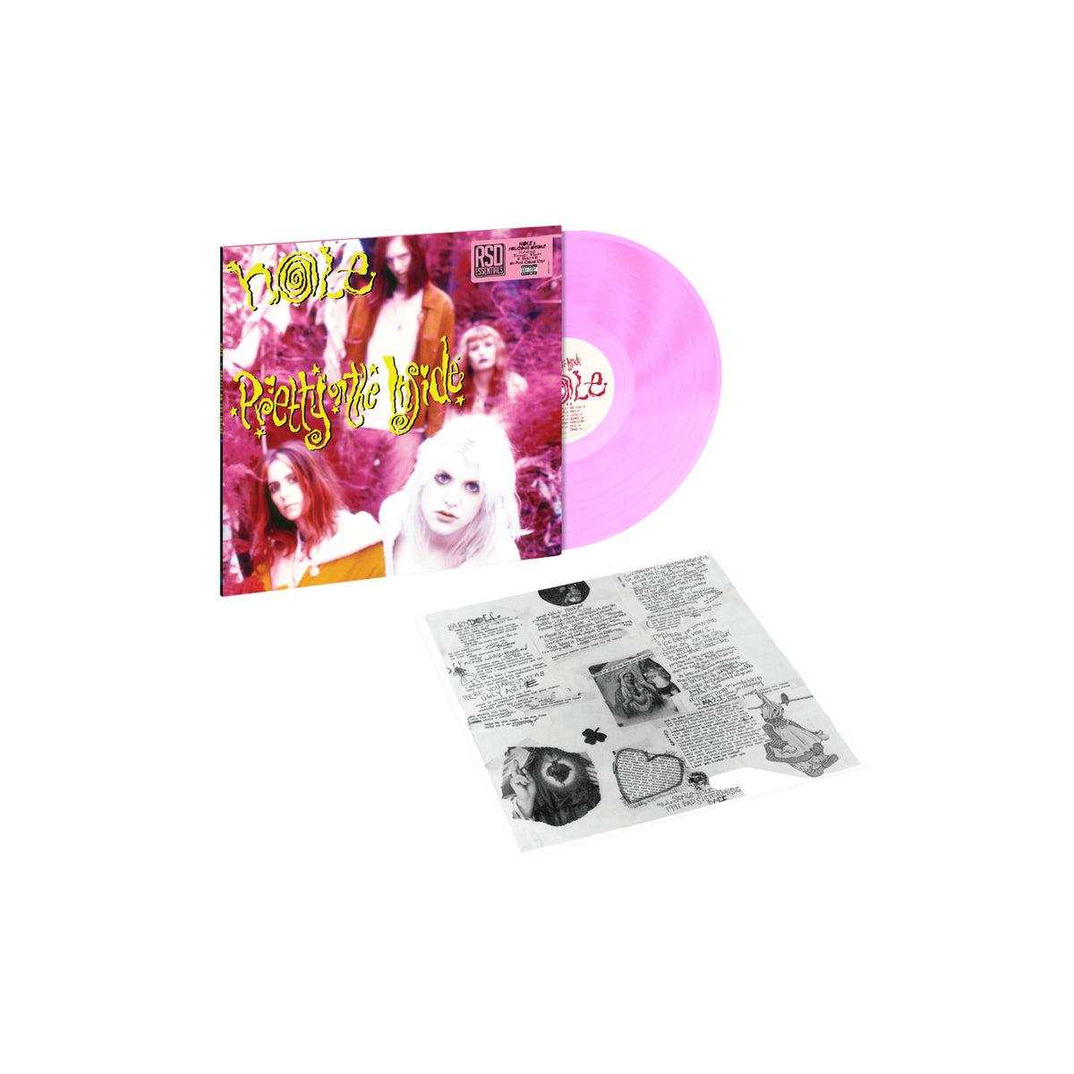 Hole - Pretty On The Inside - 2026 LP Reissue - RSD Essential - Pink Cloud Vinyl