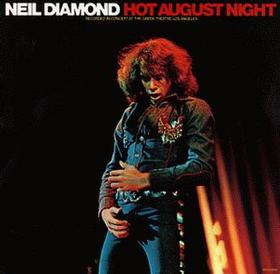 Neil Diamond - Hot August Night - Used cassette 1981 Reissue VG+/VG+