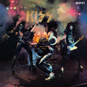 Alive! - Kiss - Used LP 1976 Reissue VG|VG/G+